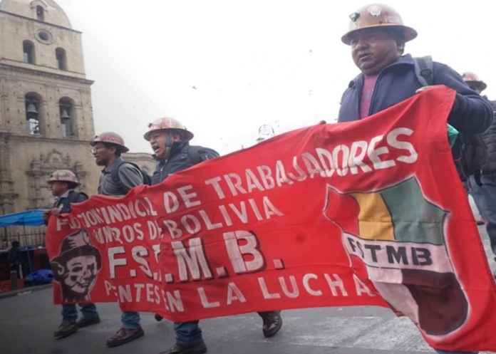 Foto: Unidad sindical en Bolivia /cortesía