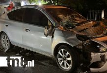 Milagro en Juigalpa: triple choque deja a motociclista y su acompañante con vida Foto: Milagro en Juigalpa: triple choque deja a motociclista y su acompañante con vida/TN8