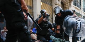 Foto: Fin del protocolo antipiquetes en Argentina /cortesía