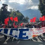 Foto: Protestas en Ecuador /cortesía