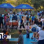 Foto: Inauguran primera etapa del parque acuático infantil en La Conquista, Carazo/TN8