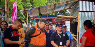 Foto: Recorren tramos para mayor seguridad en Rivas/ TN8