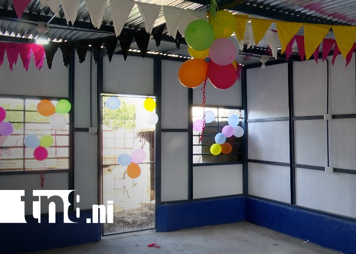 Foto: Entrega de vivienda en Managua /TN8