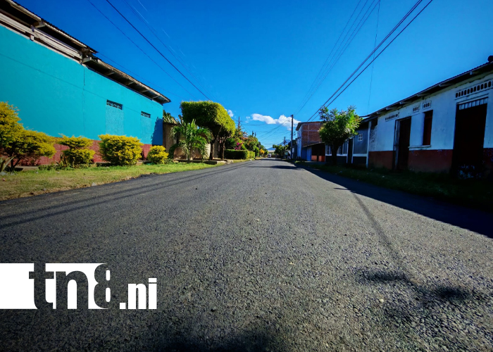 Foto: Más calles en Rivas /TN8