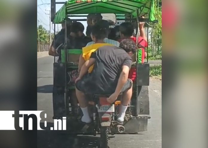 Foto: Carretera Norte, escenario de peligrosa irresponsabilidad/ TN8