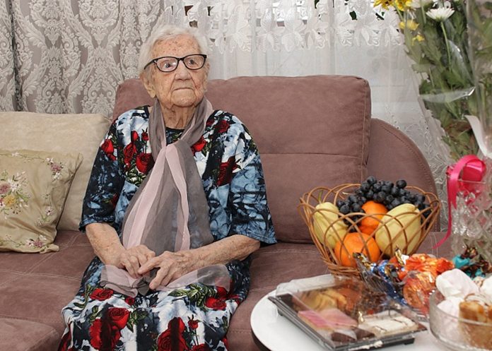 Foto: Klavdiya Gadiúchkina deja un siglo de memoria y sabiduría /Cortesía