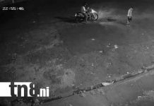 Foto: Joven víctima de robo con arma blanca en Managua/ TN8