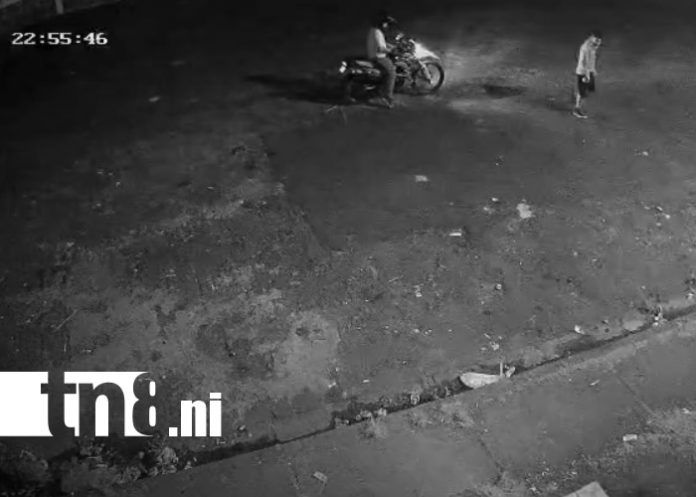 Foto: Joven víctima de robo con arma blanca en Managua/ TN8