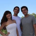 Foto: Itatí Cantoral y sus hijos, juntos en la época más especial / Cortesía