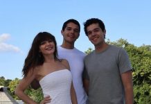 Foto: Itatí Cantoral y sus hijos, juntos en la época más especial / Cortesía