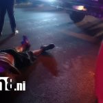Hombre en estado de ebriedad resulta con golpes tras accidente en Nandaime Foto: Hombre en estado de ebriedad resulta con golpes tras accidente en Nandaime/TN8