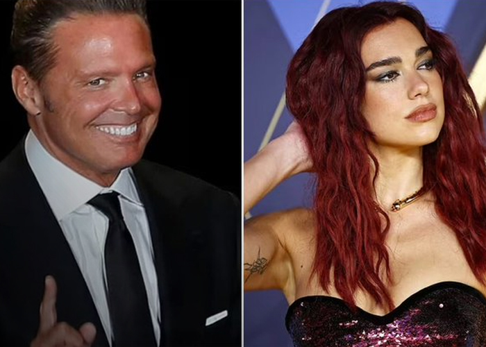 Foto: Luis Miguel y Dua Lipa “posan juntos” en una imagen viral/Cortesía