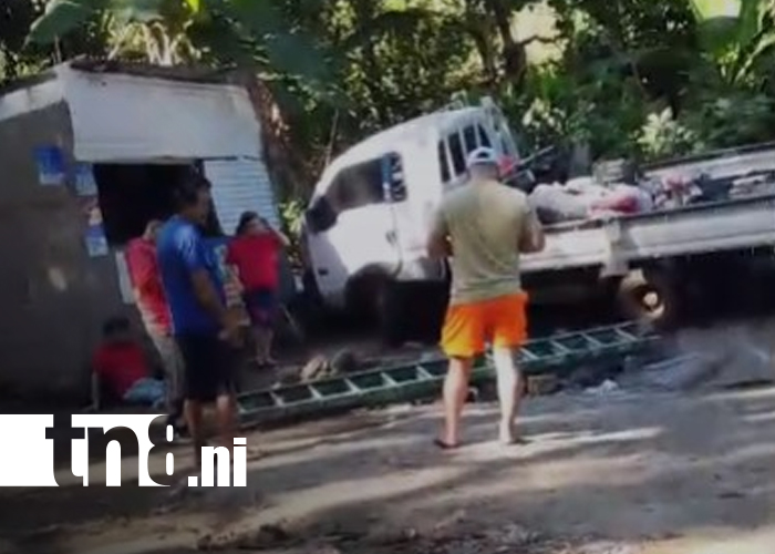 Foto: Accidente en las Sierritas de Santo Domingo /TN8