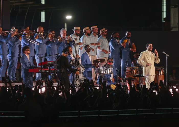 Foto: Bad Bunny desata euforia en San José con un espectáculo monumental en el Estadio Nacional/Cortesía