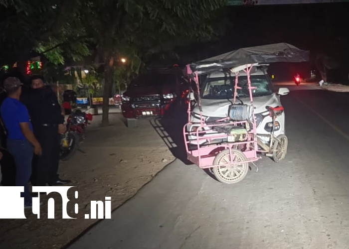 Foto: Fatal accidente en El Sauce, León/TN8