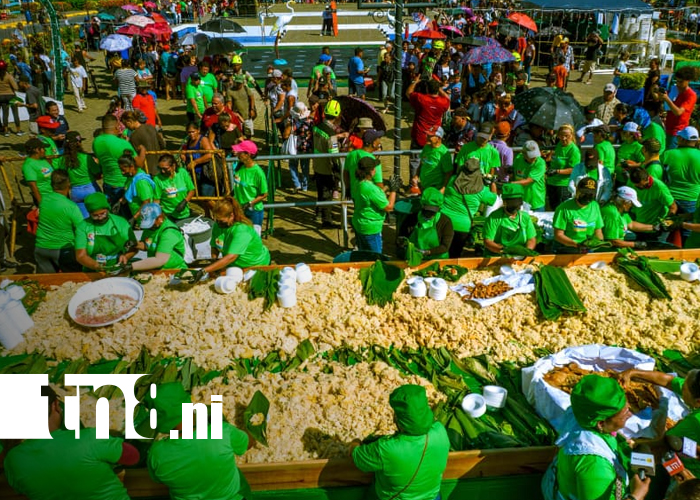 Foto: Granada celebra 501 años con el Vigorón más grande de Nicaragua/TN8