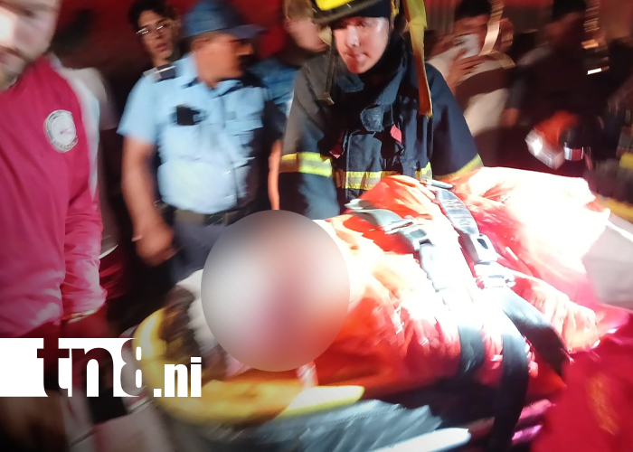 Foto: “El Tigre” desafía a la muerte tras accidente en la cuneta de Dolores/TN8