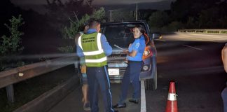 Foto: Hallan cuerpo de motociclista desaparecido en un guindo de la Carretera Sur/TN8
