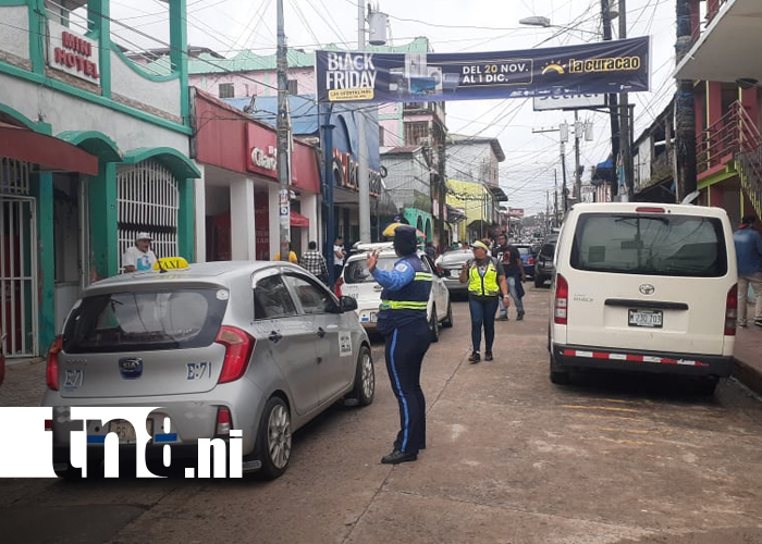Foto: No más vehículos estacionados en las calles céntricas de Bluefields/TN8