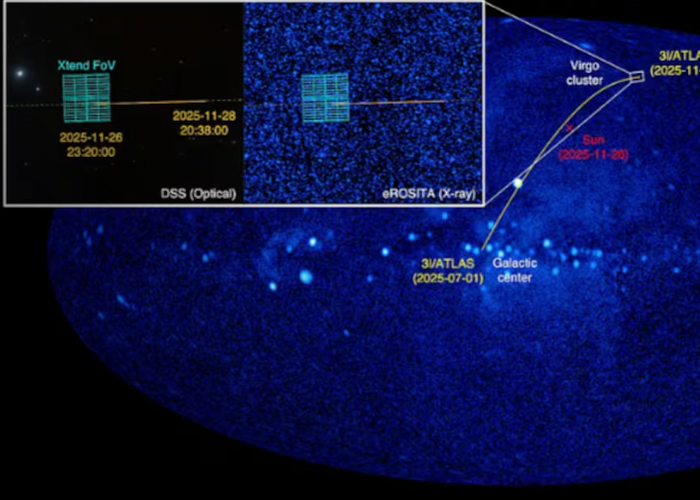 Foto: Más sobre el misterioso 3I/ATLAS /cortesía
