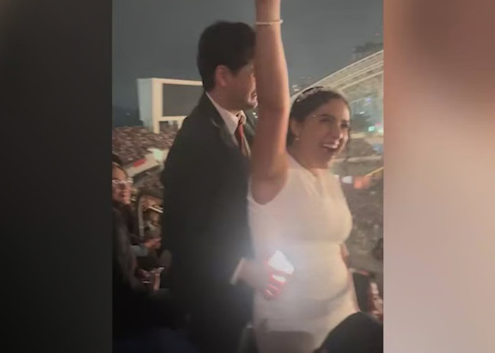 Foto: Bodas en concierto de Bad Bunny /cortesía 