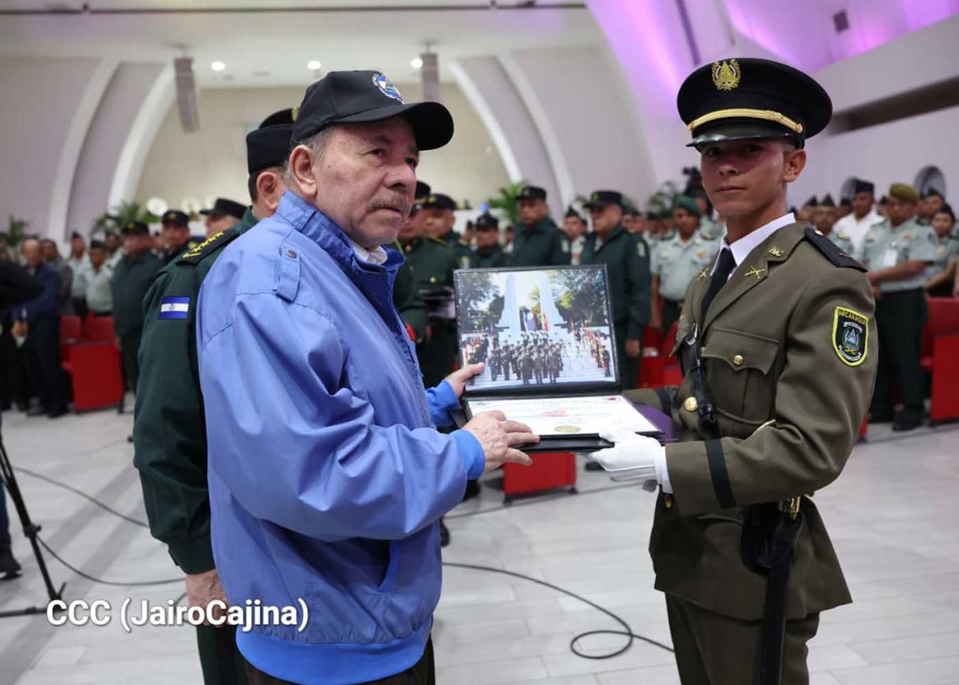Foto: Comandate Daniel Ortega: “Ejército garante de la paz"/TN8