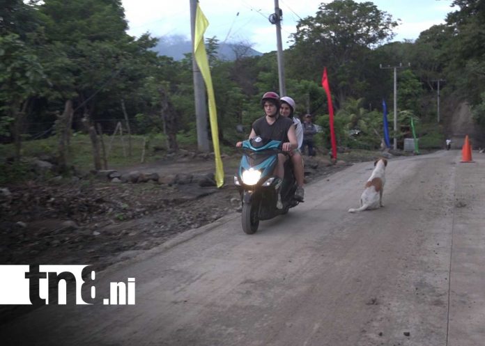 Foto: Gobierno inaugura modernas obras viales en Ometepe/TN8