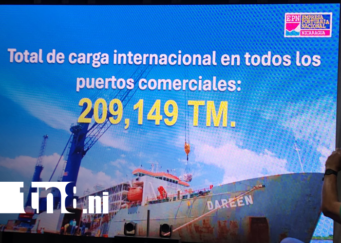 FOTO: Puertos comerciales y turísticos de Nicaragua cierran la semana con alta actividad /TN8