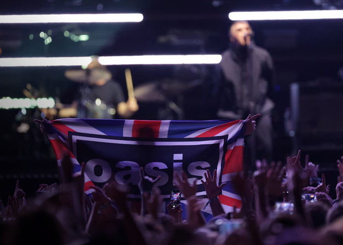 Foto: Liam Gallagher sobre Oasis /cortesía