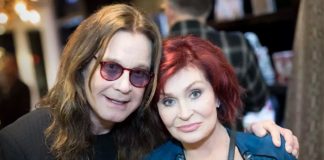 Foto: Sharon sobre Ozzy Osbourne /cortesía