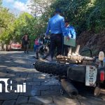 Foto: Dejó a ambos conductores con lesiones de consideración en Somoto/TN8