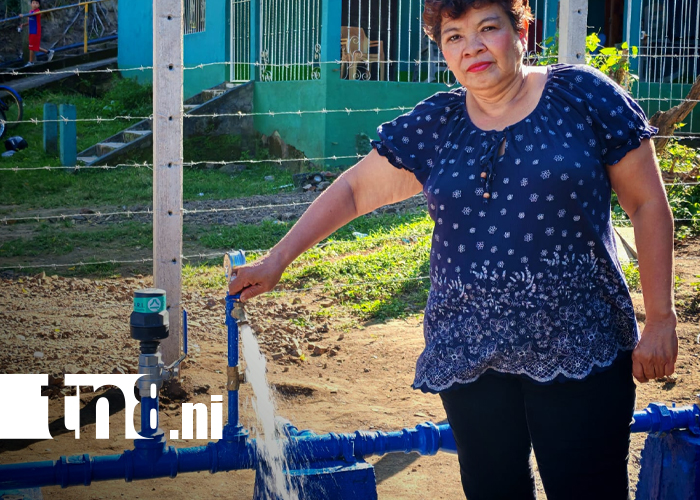 Foto: Rivas inaugura moderno pozo potable que impulsa salud/TN8