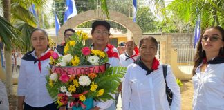 Foto: Rivas despierta con dianas y homenajes para honrar al comandante Gaspar/TN8