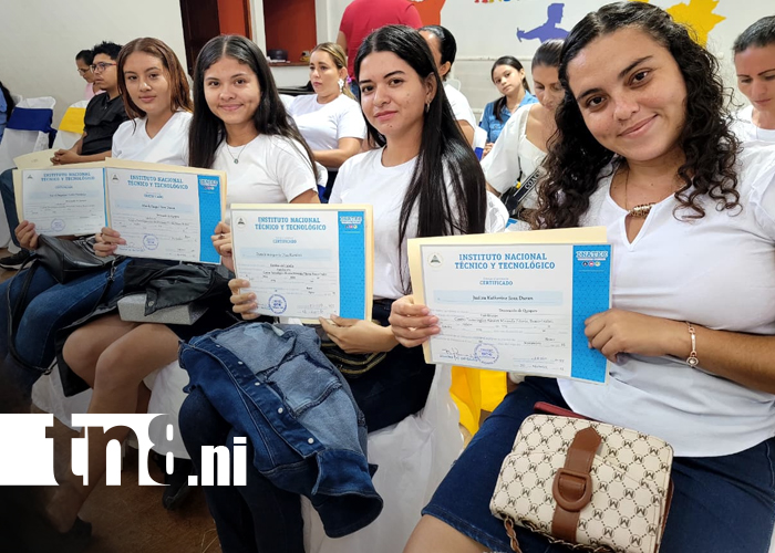 Foto: Boaco celebra la graduación de 100 protagonistas de las Escuelas Municipales/TN8
