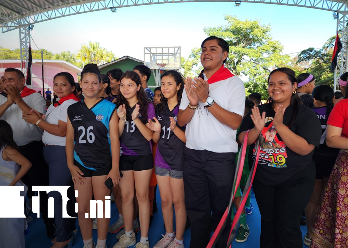 Foto: Inauguran cubierta de cancha y plaza cívica en Diriá, fortaleciendo el deporte y la cultura/TN8