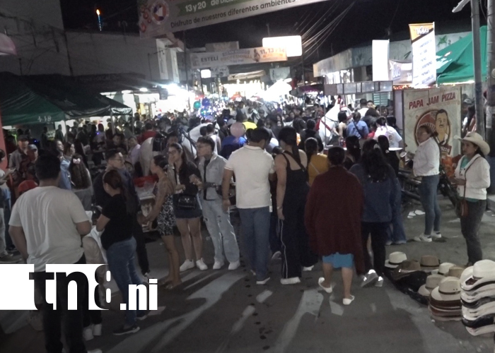 Foto: Afluencia masiva y dinamismo económico destacan en noches de compras de Estelí/TN8