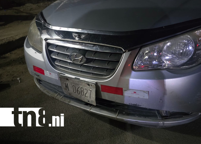 Foto: Fuerte accidente de tránsito deja una persona en estado delicado en Managua/TN8