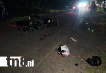 Foto: Accidente entre dos motociclistas deja un lesionado grave en Urbaite, Isla de Ometepe/TN8