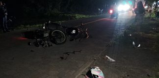 Foto: Accidente entre dos motociclistas deja un lesionado grave en Urbaite, Isla de Ometepe/TN8