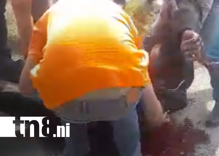 Foto: La Policía Nacional investiga las causas del hecho ocurrido en San Rafael del Sur/TN8