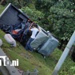Foto: Accidente ocurre en carretera Río Blanco Matiguás/TN8