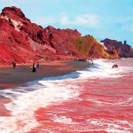 Foto: El impactante fenómeno de la Playa Roja en Irán /Cortesía