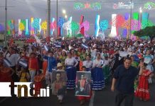 Foto: Nicaragua conmemora al Libertador de América/TN8