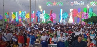 Foto: Nicaragua conmemora al Libertador de América/TN8