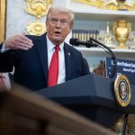 Foto: Trump sobre migración /cortesía