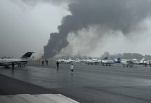 VIDEO: Avión privado se estrella en aeropuerto de Estados Unidos Foto: Tragedia en aeropuerto de Estados Unidos /cortesía