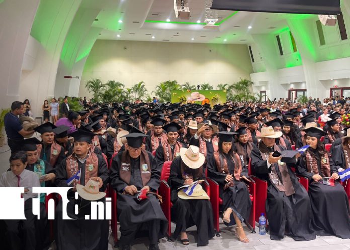 Foto: Graduación de estudiantes de la Universidad Nacional Agraria/ TN8 Foto: Graduación de estudiantes de la Universidad Nacional Agraria/ TN8