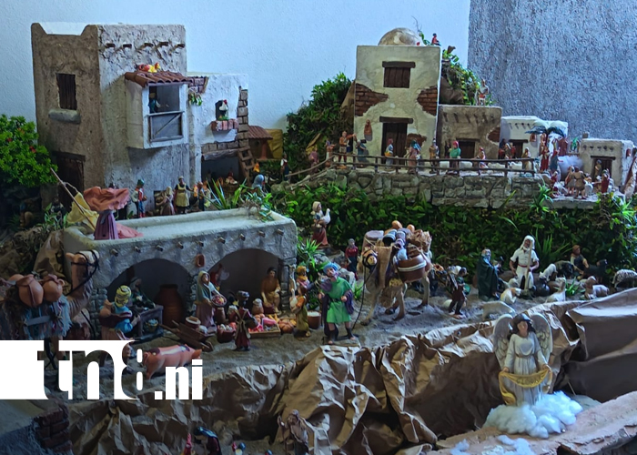Foto: ¡Maravilla navideña! El nacimiento de Julio Aguilera deslumbra en Ocotal/TN8