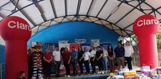 Foto: La campaña movilizó aliados para llevar donativos a 70 residentes del hogar/TN8