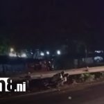Foto: Joven motociclista resulta lesionada en vía Chinandega/TN8